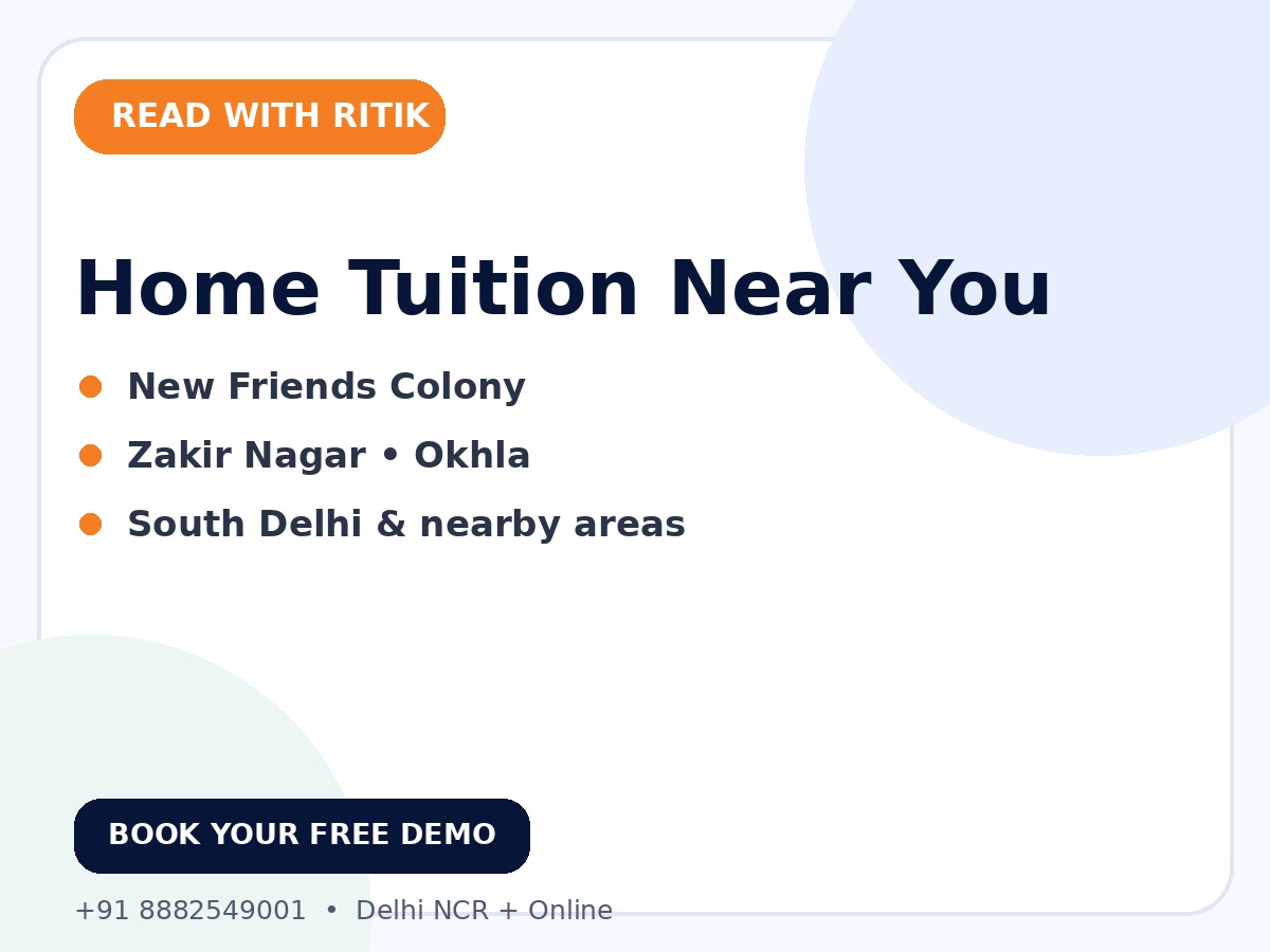 Home tuition near you in Delhi NCR
