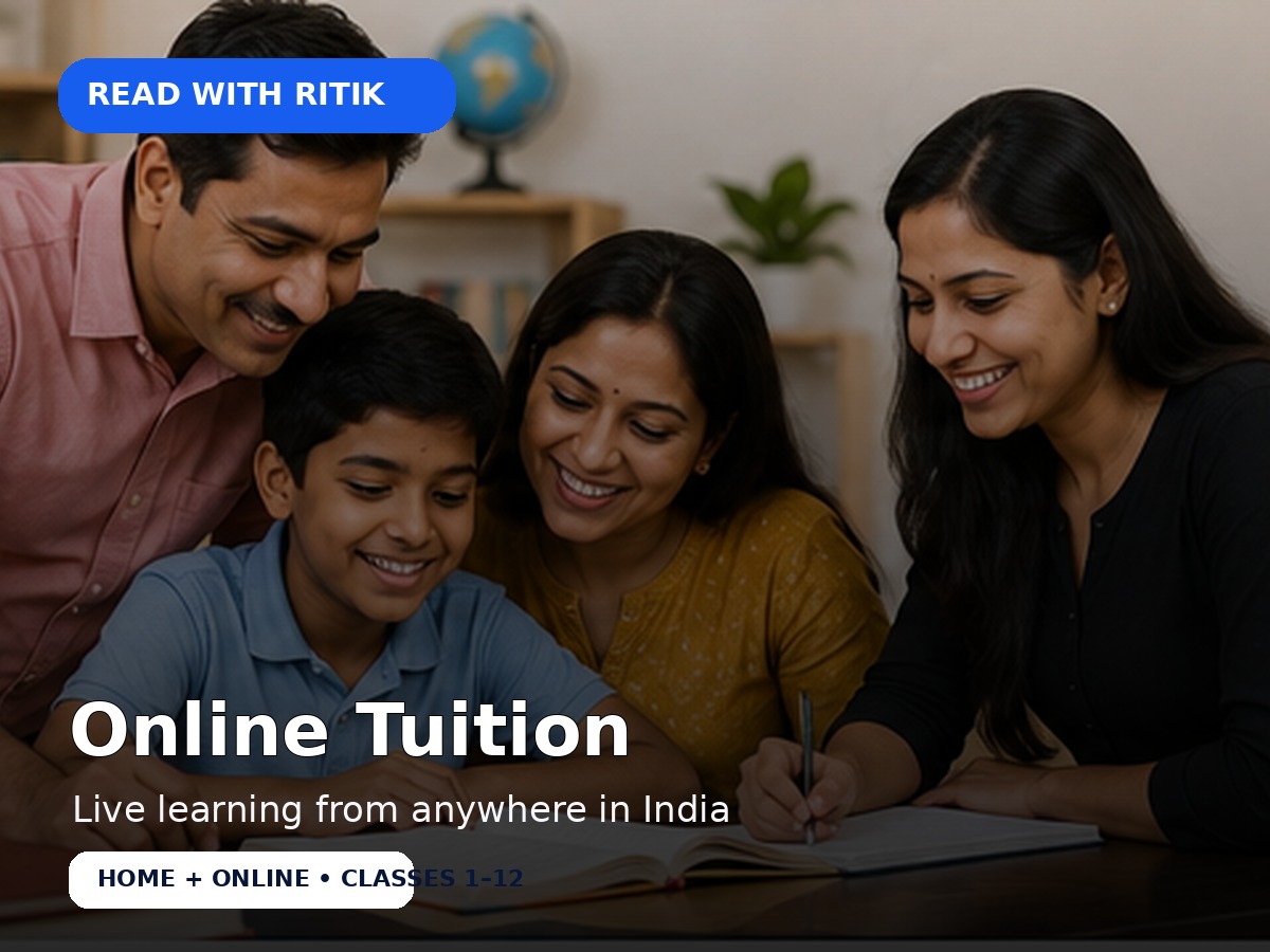 Online tuition classes with Read With Ritik